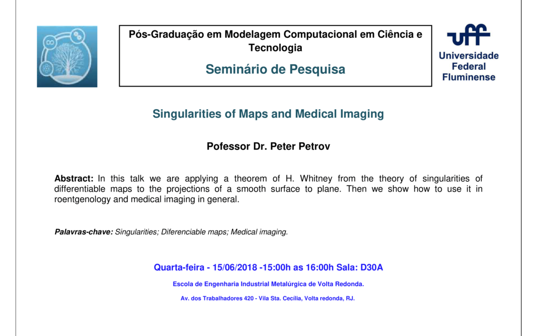 Seminário de Pesquisa “Singularities of Maps and Medical Imaging”